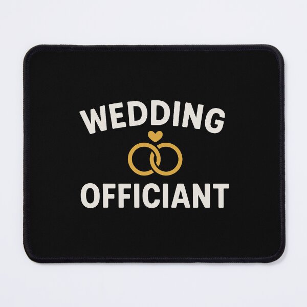 Item preview, Wedding Officiant Design for Rehearsal, Ceremony & Marriage Day Celebrations designed and sold by BunBuntheDog-.