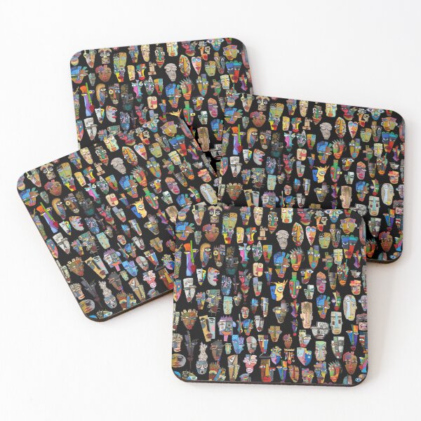 Item preview, Abstract Masks designed and sold by Montage-Madness.