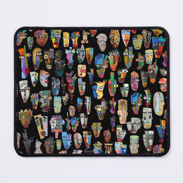 Item preview, Abstract Masks designed and sold by Montage-Madness.