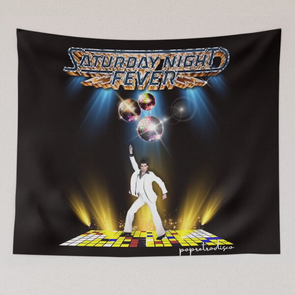 Item preview, Saturday Night Fever - John Travolta 70s movies By PopRetroDisco designed and sold by popretrodisco.