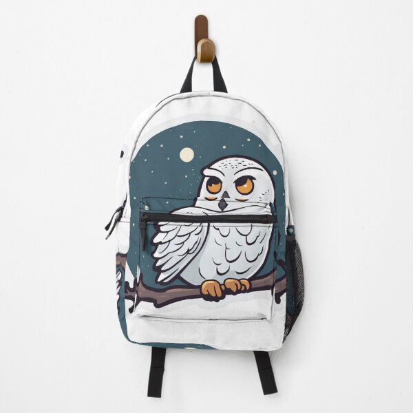 Item preview, Snowy Owl at Night designed and sold by FamiliarPufferfish.