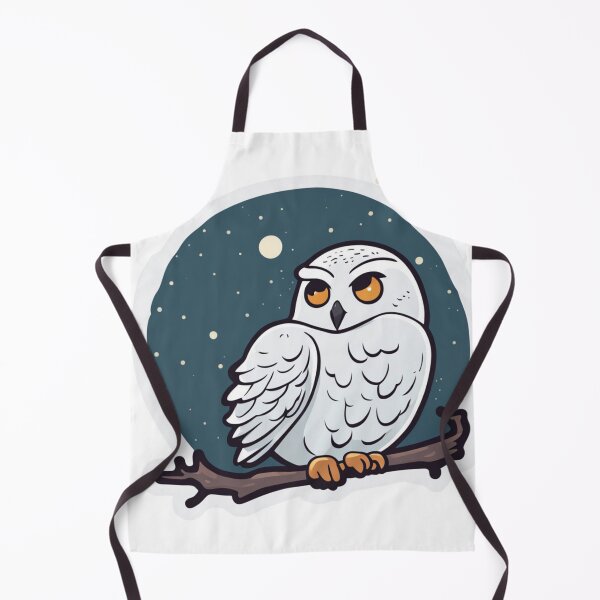 Item preview, Snowy Owl at Night designed and sold by FamiliarPufferfish.