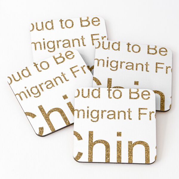 Item preview, PROUD TO BE AN IMMIGRANT FROM CHINA SEQUIN designed and sold by TheIconSmith.