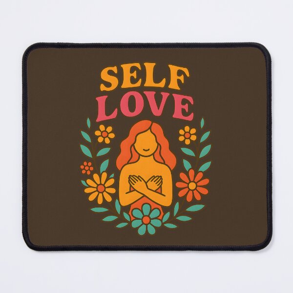 Item preview, Self Love – Bold Feminine Empowerment Retro Art designed and sold by Quiet Power Co..