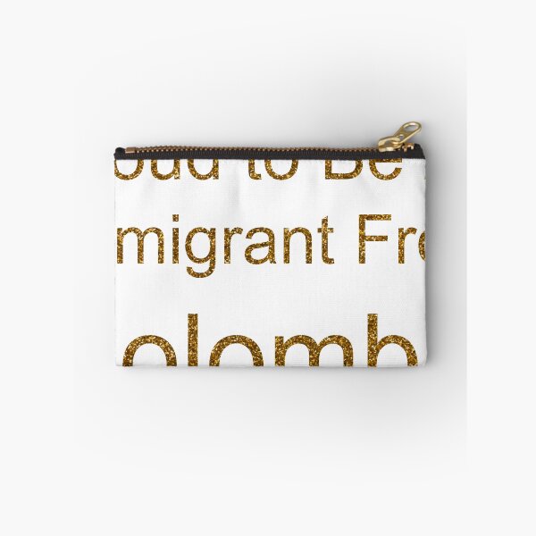 Item preview, PROUD TO BE AN IMMIGRANT FROM COLOMBIA SEQUIN designed and sold by TheIconSmith.