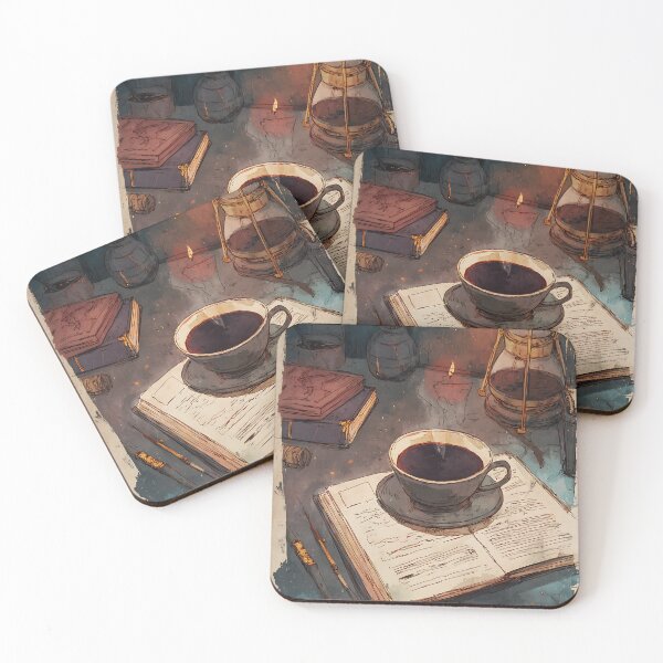 Item preview, Quiet Coffee Time Ritual designed and sold by bapupa.