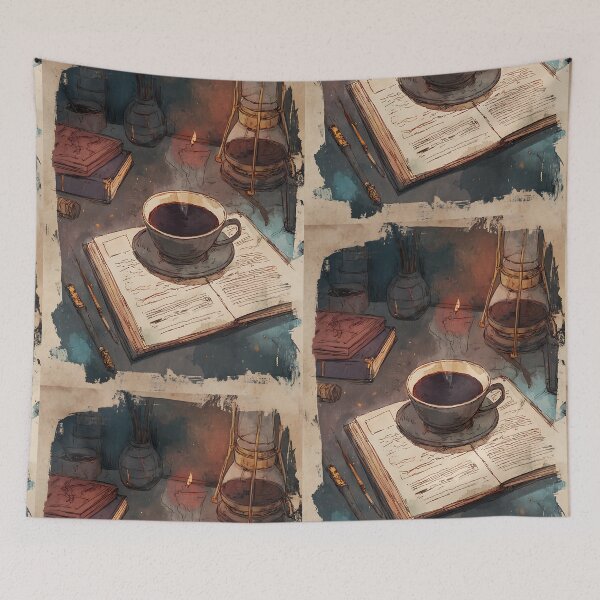 Item preview, Quiet Coffee Time Ritual designed and sold by bapupa.