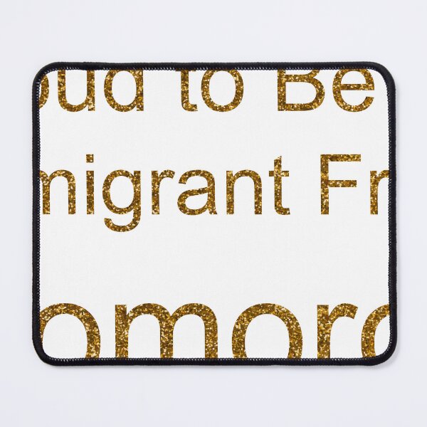 Item preview, PROUD TO BE AN IMMIGRANT FROM COMOROS SEQUIN designed and sold by TheIconSmith.