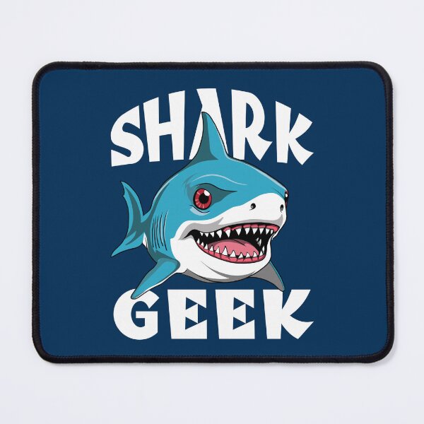 Item preview, Shark Geek - Adorable Great White Shark Design for Shark Lovers designed and sold by TMBTM.