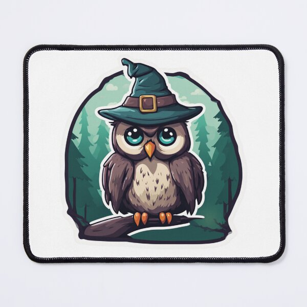Item preview, Sorcerer Owl designed and sold by FamiliarPufferfish.
