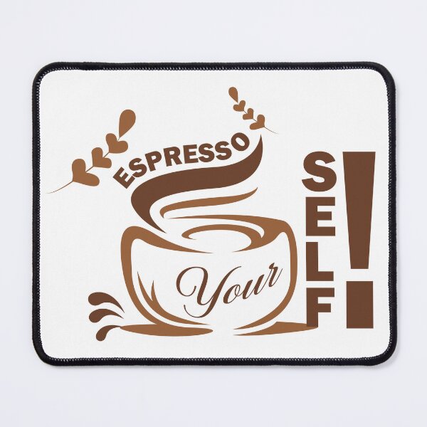 Item preview, Espresso Yourself – Funny Coffee Lover T-Shirt designed and sold by Kenarc.