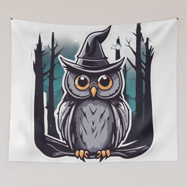 Item preview, Sorcery Owl designed and sold by FamiliarPufferfish.