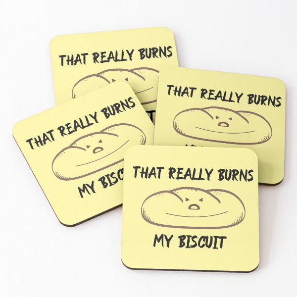 Item preview, That really burns my biscuit designed and sold by OddDuckProduct.