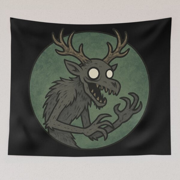 Item preview, Funny Wendigo designed and sold by Planetporridge.