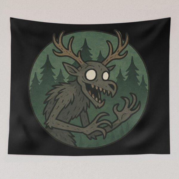 Item preview, Cool Wendigo Art designed and sold by Planetporridge.