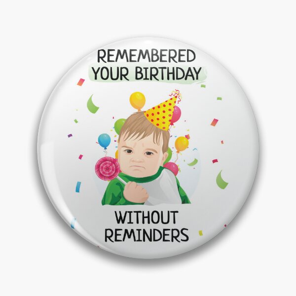 Item preview, The Office: Happy Birthday without reminders designed and sold by UniqueTrick.