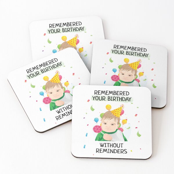 Item preview, The Office: Happy Birthday without reminders designed and sold by UniqueTrick.