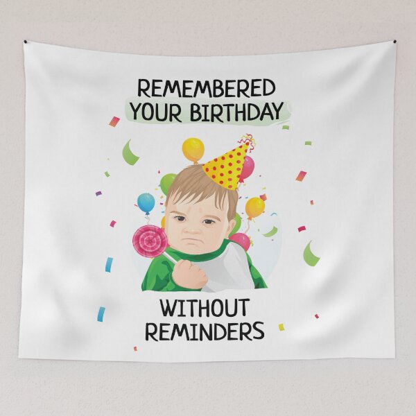 Item preview, The Office: Happy Birthday without reminders designed and sold by UniqueTrick.