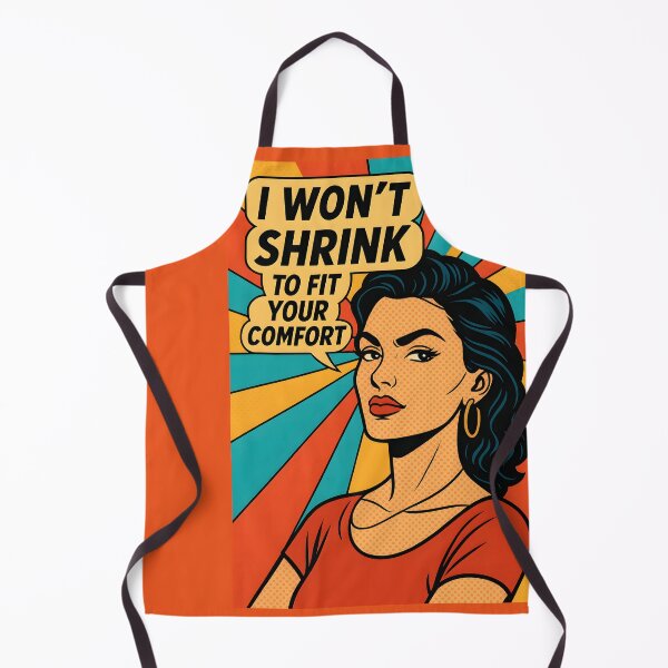 Item preview, I Won’t Shrink – Pop Art Empowerment Statement designed and sold by Quiet Power Co..