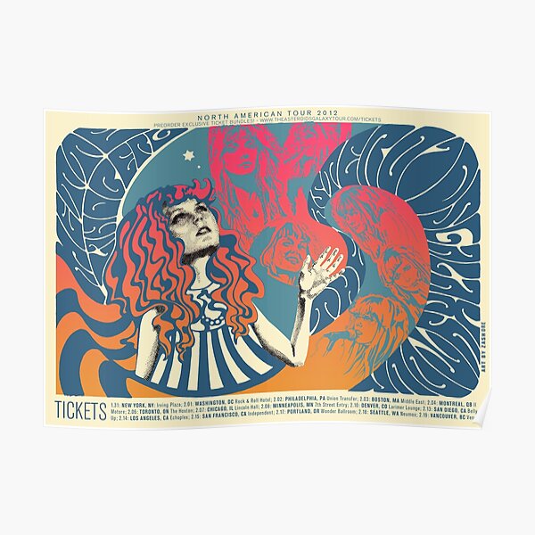 The Asteroids Galaxy Tour - psychedelic Poster