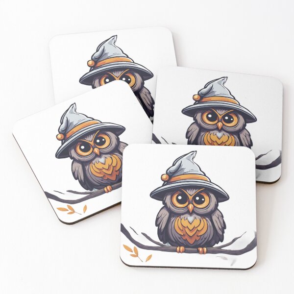 Item preview, Grumpy Witch Owl designed and sold by FamiliarPufferfish.