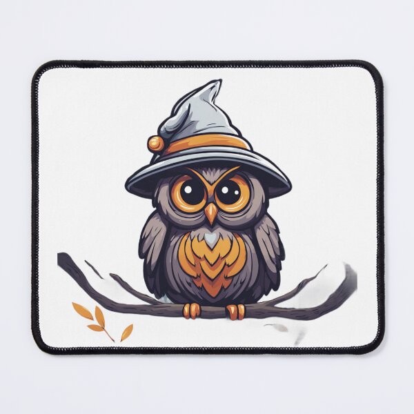 Item preview, Grumpy Witch Owl designed and sold by FamiliarPufferfish.