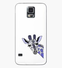 Giraffe Blues Case/Skin for Samsung Galaxy