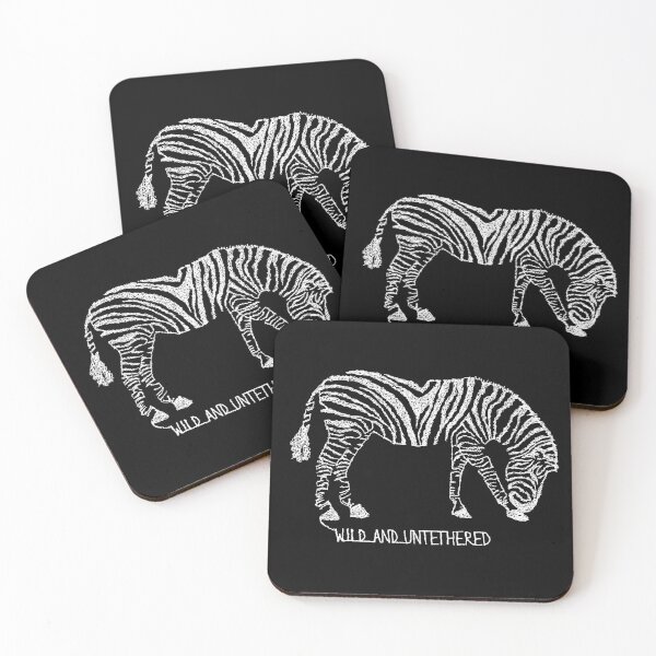 Item preview, Zebra made up of White Scribbles designed and sold by ChantellaGF.