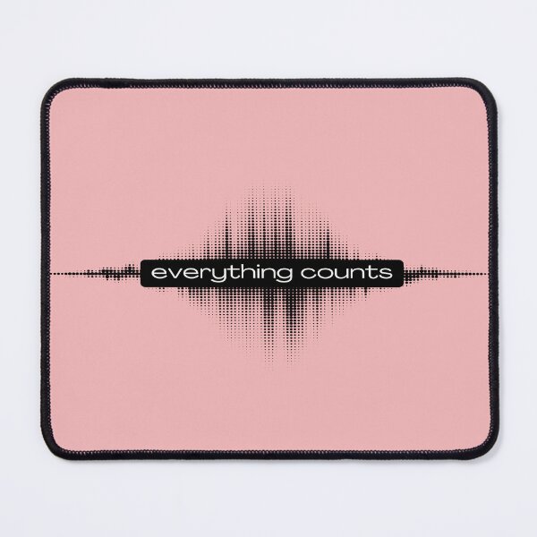 Item preview, Everything Counts in Small Amounts, Minimalist New Wave designed and sold by UBU-space.