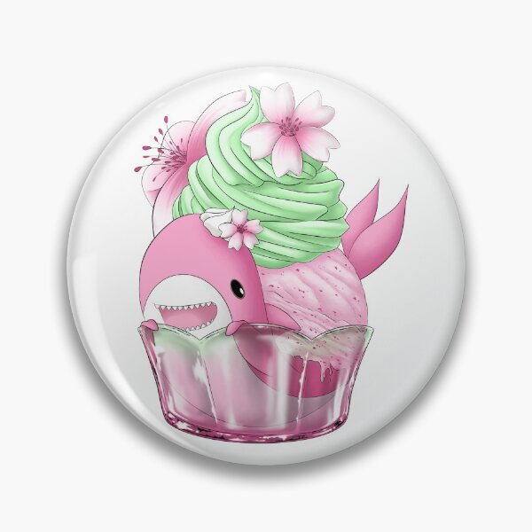Artikelvorschau, Sharky Sakura Ice cream cup  entworfen und verkauft von shinji-bakugou.
