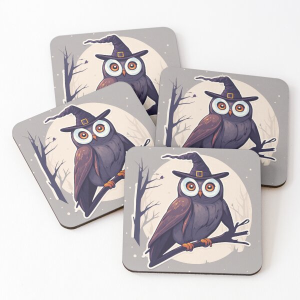 Item preview, Witchy Owl designed and sold by FamiliarPufferfish.