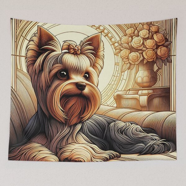 Item preview, Yorkshire Terrier Art #19 | Yorkie Lovers designed and sold by ksgraphics222.
