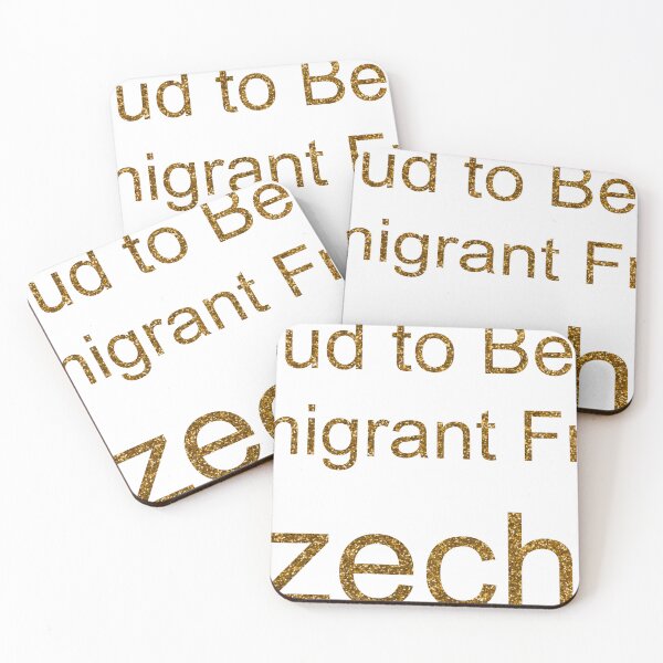 Item preview, PROUD TO BE AN IMMIGRANT FROM CZECHIA SEQUIN designed and sold by TheIconSmith.