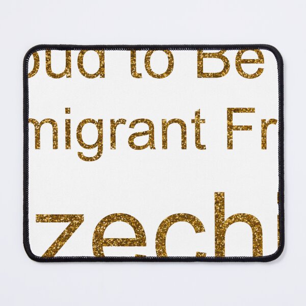 Item preview, PROUD TO BE AN IMMIGRANT FROM CZECHIA SEQUIN designed and sold by TheIconSmith.