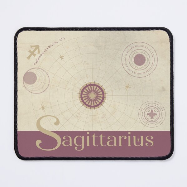 Item preview, Sagittarius Zodiac Mouse Pad designed and sold by Fen & Feathers.