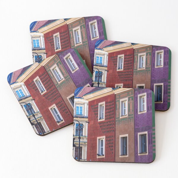Item preview, Colorful Historic Facades in Old Town designed and sold by minstr3l.