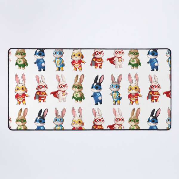 Item preview, Super Hero Bunnies Collection | Cute Animal Superhero Squad designed and sold by Sitred123.