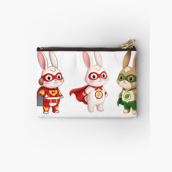 Item preview, Super Hero Bunnies Collection | Cute Animal Superhero Squad designed and sold by Sitred123.