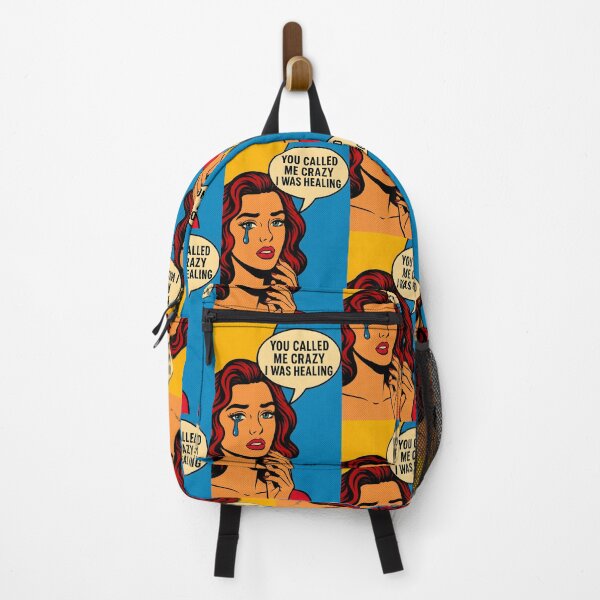 Item preview, You Called Me Crazy – Pop Art Narcissistic Abuse Survivor Design designed and sold by Quiet Power Co..