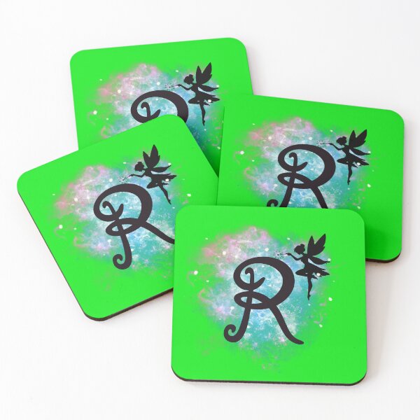 Item preview, Letter R – Radiant Fairy Alphabet on Starry Night Background designed and sold by Lunaria Arts.