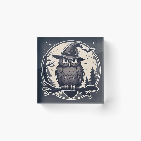 Item preview, Spooky Owl designed and sold by FamiliarPufferfish.
