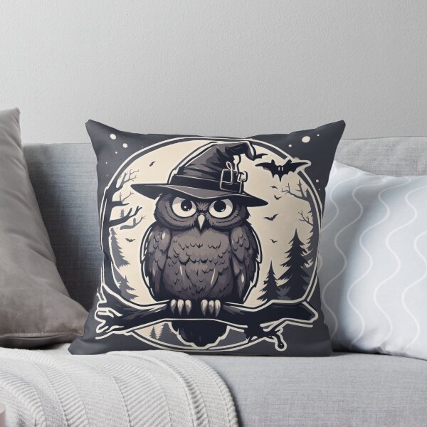 Item preview, Spooky Owl designed and sold by FamiliarPufferfish.