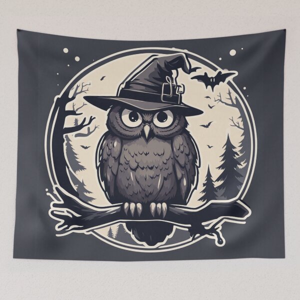 Item preview, Spooky Owl designed and sold by FamiliarPufferfish.