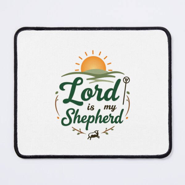Item preview, The Lord Is My Shepherd – Faith Comfort Tee designed and sold by WillRose-Fashon.