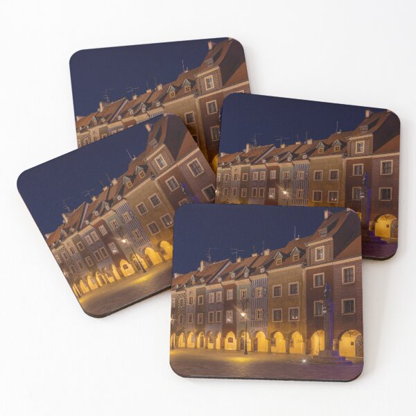 Item preview, Colorful Townhouses at Night designed and sold by minstr3l.