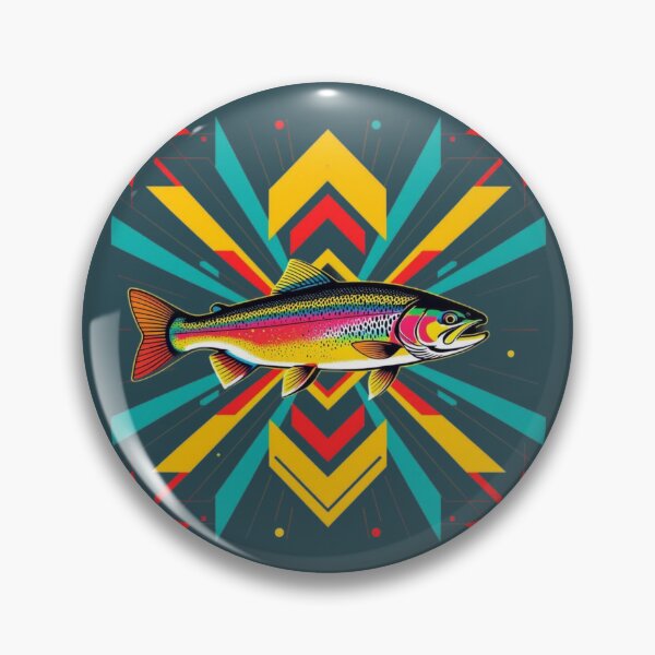 Item preview, Rainbow Trout Artwork designed and sold by Planetporridge.