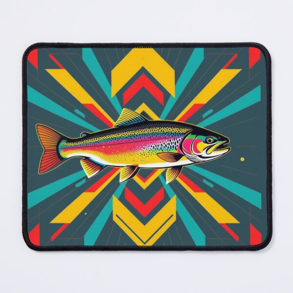 Item preview, Rainbow Trout Artwork designed and sold by Planetporridge.