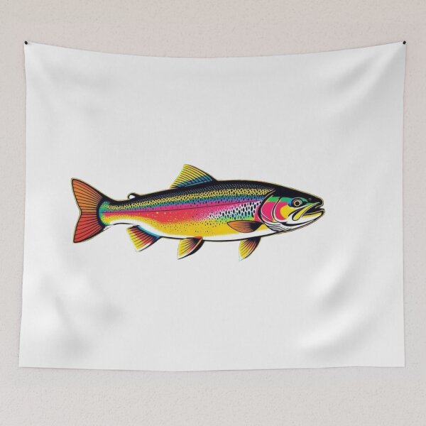 Item preview, Trout Fish Art designed and sold by Planetporridge.