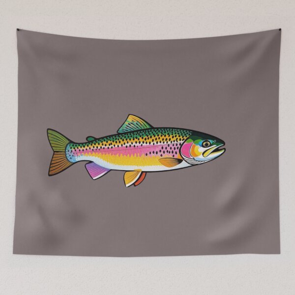 Item preview, Rainbow Trout Design designed and sold by Planetporridge.