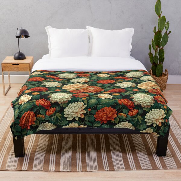 Item preview, Lush Japanese Chrysanthemum designed and sold by KaitoJapanDesign.